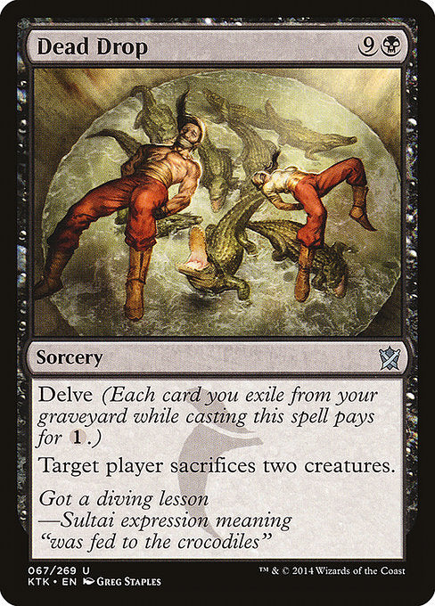 Dead Drop - Khans of Tarkir