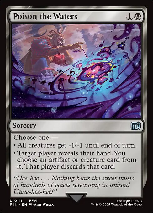 Poison the Waters (Foil) - FINAL FANTASY