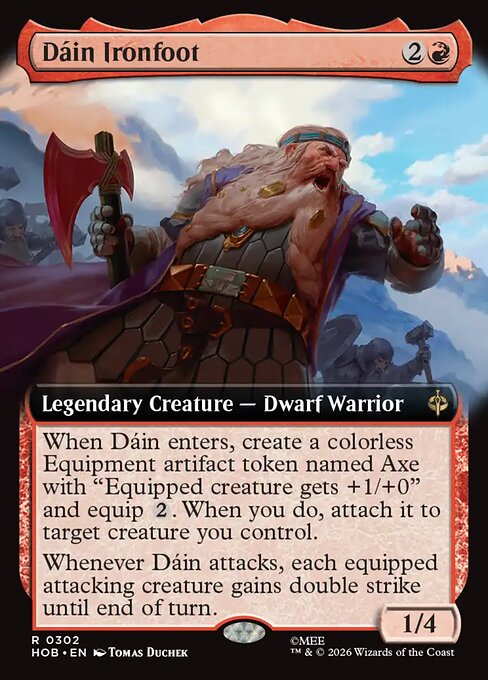 Dain Ironfoot (Extended Art) - The Hobbit