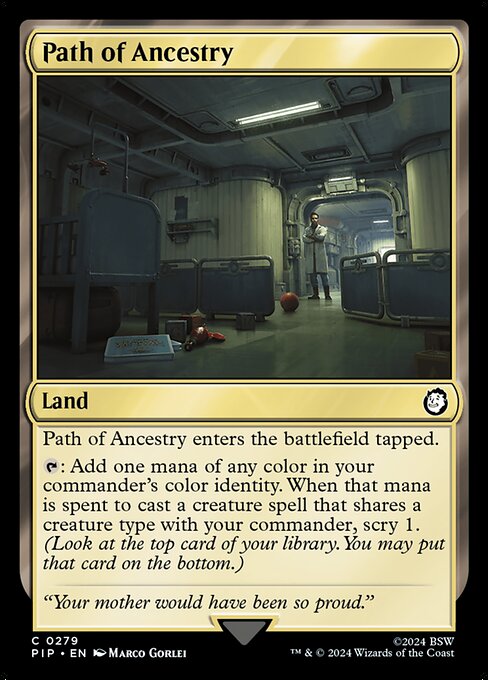 Path of Ancestry (Foil) - Universes Beyond: Fallout