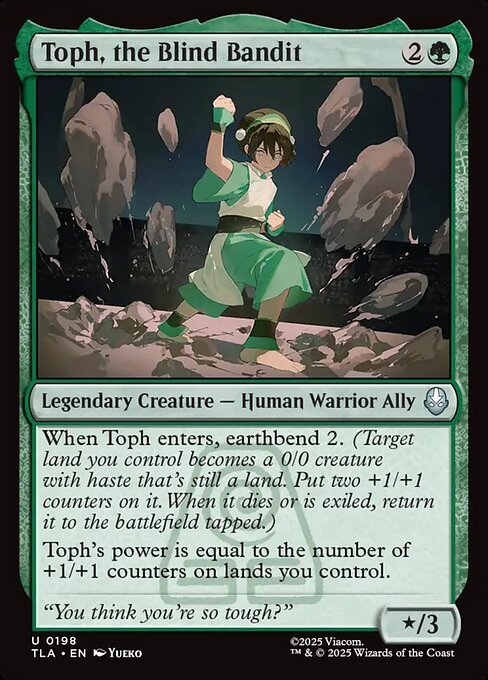 Toph, the Blind Bandit - Avatar: The Last Airbender