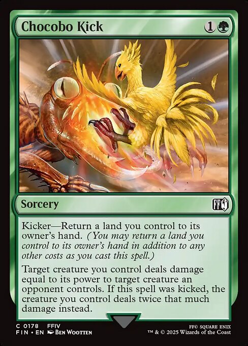 Chocobo Kick - FINAL FANTASY