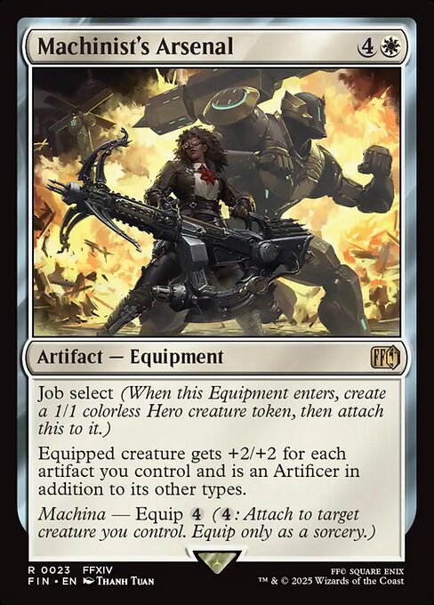 Machinist's Arsenal (Foil) - FINAL FANTASY