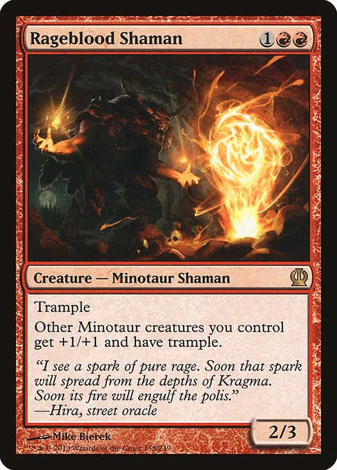 Rageblood Shaman - Theros