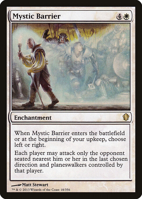 Mystic Barrier - Commander 2013