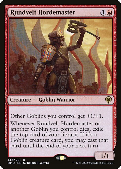 Rundvelt Hordemaster (Foil) - Dominaria United