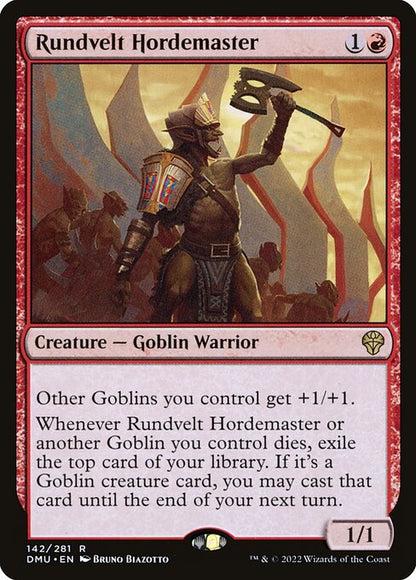 Rundvelt Hordemaster (Foil) - Dominaria United