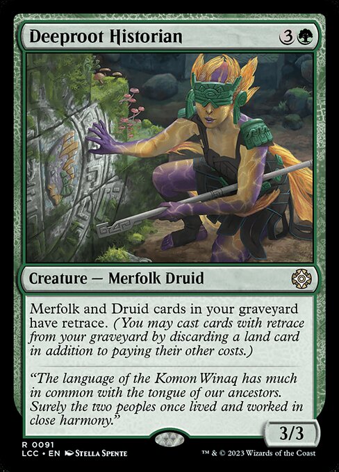 Deeproot Historian - Commander: The Lost Caverns of Ixalan